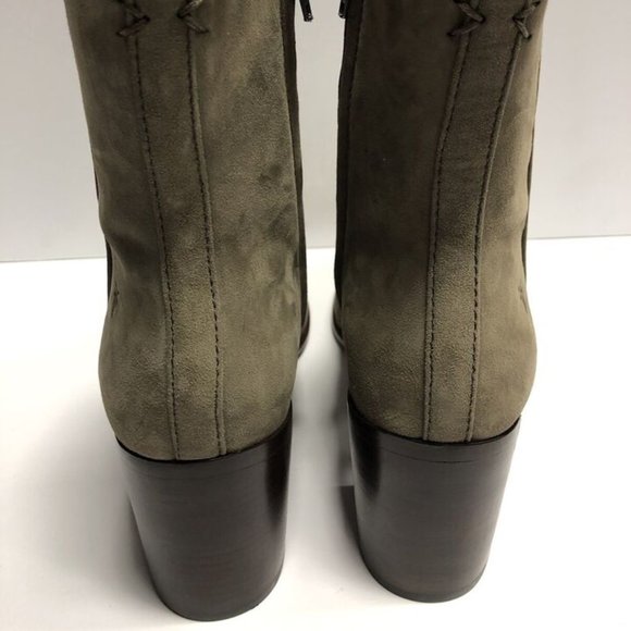 Frye Women’s Julia Boot Dark Taupe Suede Size 9.5M - Picture 5 of 7